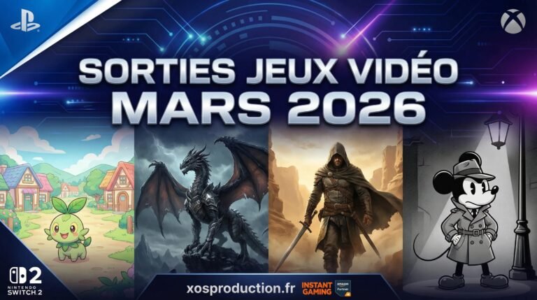 Mars Sortie Sorties Jeux Vidéo Mars 2026 : Le Calendrier Complet (PS5, Switch 2 ...